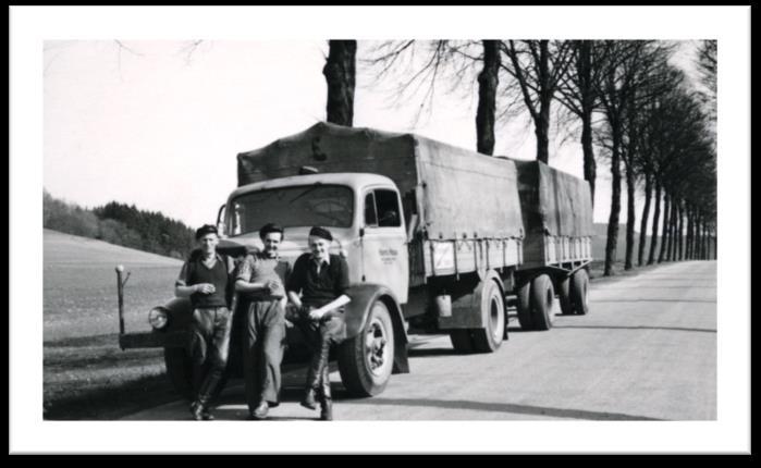 Später folgten über viele Jahre Milchtransporte und nach dem Zweiten Weltkrieg wurde dann Kohle transportiert.