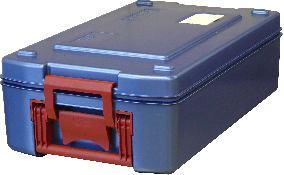 +20 C blu box 3 standard Speisentransportbehälter aus hoch schlagzähem PPC mit Silber Zeolith für den Heiß oder Kühltransport für GNBehälter bis /, 00mm Tiefe (oder Unterteilungen) 2 robuste