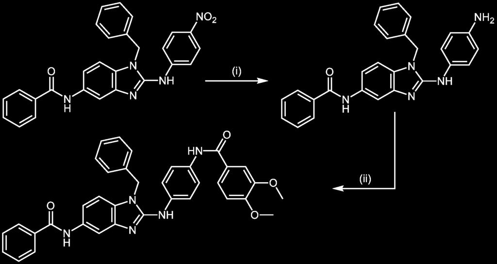 Synthese 223 229 230 Abbildung 3.29: Erweiterung des aromatischen Systems: (i) Na 2 S 2 O 4 ; EtOH, H 2 O; refl.