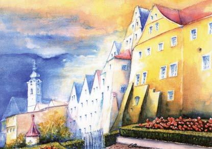 Es war einmal eine Mäusefamilie. Die lebte in dem Barockgarten der fürstlichen Familie Lobkowitz in Neustadt, im Alten Schloss, das von gewaltigen Mauern und einem wunderschönen Park umgeben war.
