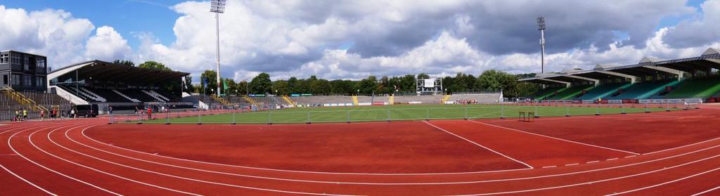 Aktiven bzw. der Betreuer wurde der Heilige-Rasen im Donaustadion für Schleuderball freigeben.