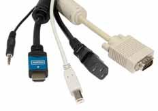 5 mm Klinke/Stereo-Cinch 1 - - Stereo-Cinch/Stereo-Cinch 1 1 1 Videoverbindungen HDMI 1 1 1 S-VGA 1