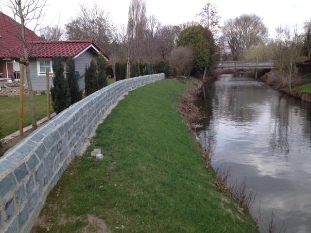 Hochwasserschutzmauern Hochwasserschutz Im Sinne eines harmonischen