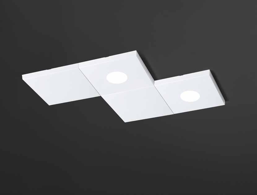 A single light fixture that can let you creating all the combinations you like.