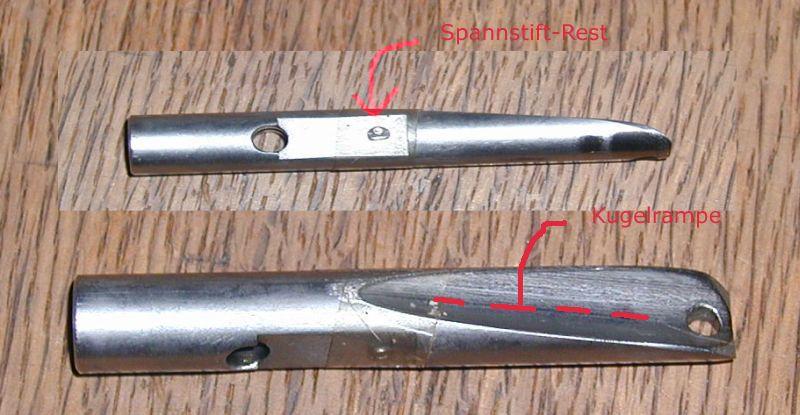 Seite 7: Weitere Bilder aus dem Inneren des automatischen Kettenspanners. Gleitstück oben auf Abb.