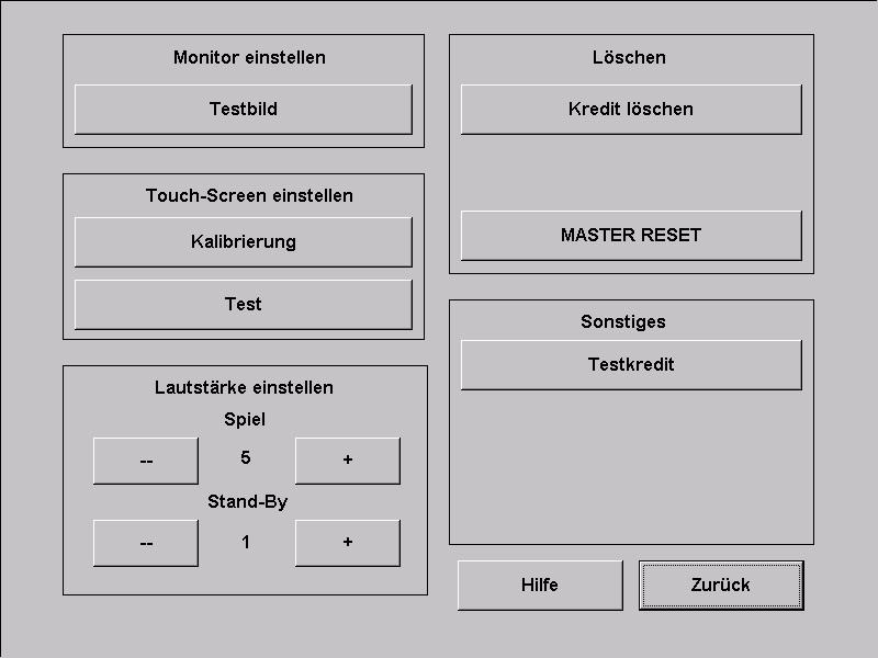 Menu Allgemeines Die gewünschte Sprache für den