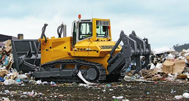 Liebherr-Umschlagmaschinen werden bei den unterschiedlichsten Einsätzen im Bereich Recycling und Abfallwirtschaft genutzt.