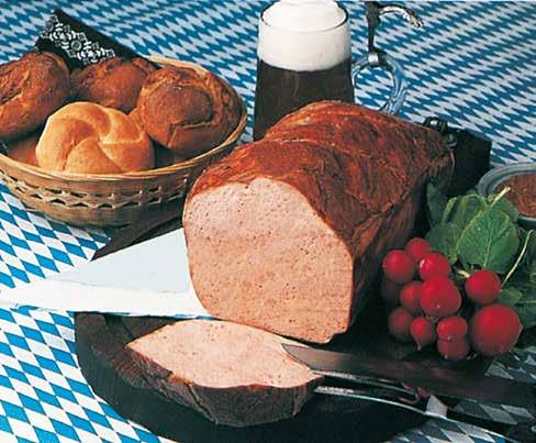 Feiner Ländle Leberkäs Unsere besondere Spezialität in drei Variationen Er wird nur aus ganz magerem Ländle Rind- und Schweinefleisch erzeugt.