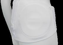 Verstärkungsringe (herausnehmbar) Klettverschluss mit Schlaufe für leichtes An-/Ablegen Beiliegende Rückenpelotte (P319) Beiliegender Waschbeutel Material: Polyester, Polyamide, Viskose,