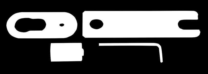 TJS SHAFT LOCK KEY GJET 2. WRENCH ER11 SMS 3. Batterie - Lithium-Metall nicht wieder aufladbar, Typ CR2 4. HW2.