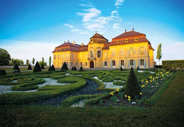 Schloss Hof & Schloss Niederweiden Im Marchfeld Tauchen Sie in die faszinierende Welt des Barockzeitalters ein. 26 GANZJAHRESÖFFNUNG 364 Tage im Jahr (außer 24.