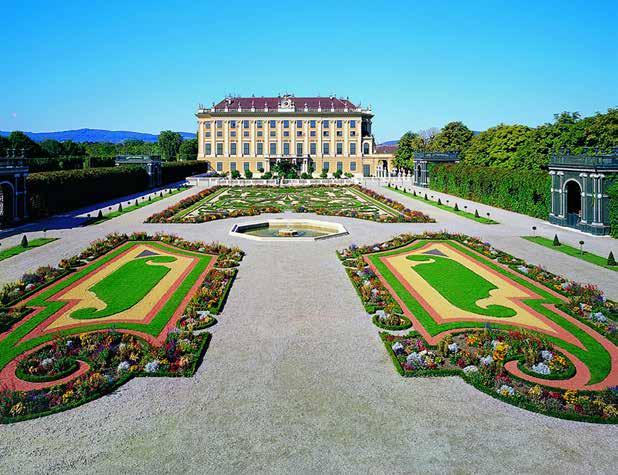 Anlage Schönbrunn in das UNESCO- Welt