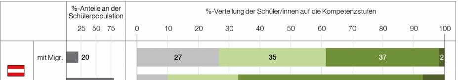 Kompetenzen von Mädchen und Buben: Mittelwertdifferenzen in allen Kompetenzbereichen Die Mädchen