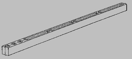 Pendelschiebeflügel, Verbindungsstange für M32 mit M33 im