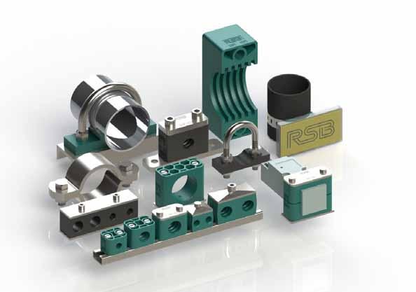 incon-technik Rohrschellen Befestigungssysteme Tube clamps Fastening systems incon-technik