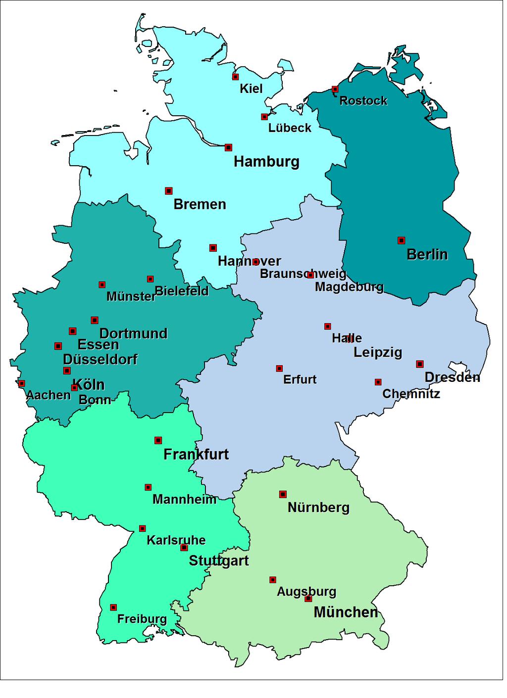 Nord (84) Nordost (59) West (246) Rhein- Neckar (276) Mitteldeutschland (110) Süd (147) Mitgliederstruktur der DGfM 2014 mit Anzahl der Mitglieder je Regionalverband