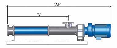 Durch die horizontale Aufstellung und den direkt an die Pumpe angeflanschten Antrieb ergibt sich eine kompakte und platzsparende Einsatzsituation.