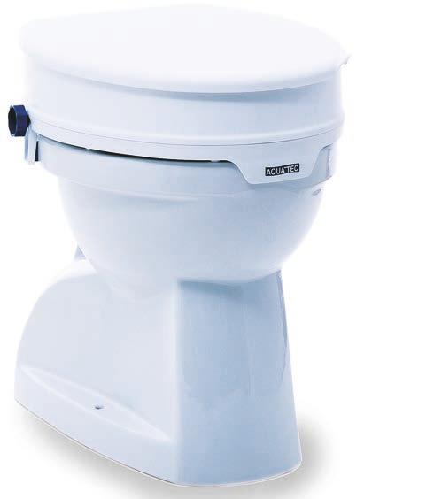 Diese Variante ist mit einer Höhe von 100 mm erhältlich und lässt sich leicht auf das Toilettenbecken aufstecken.