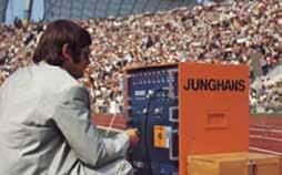 100% Zeitmessung Olympische Spiele 1972. Die Welt blickt auf München. Und Junghans.
