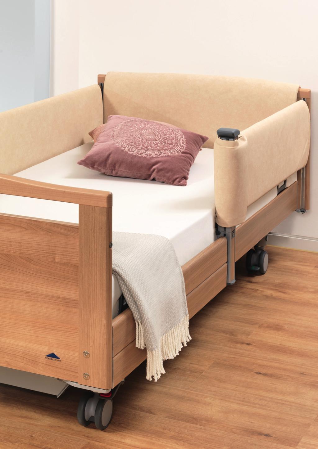 Zusätzlich wird das Bett vor Beschädigungen geschützt.