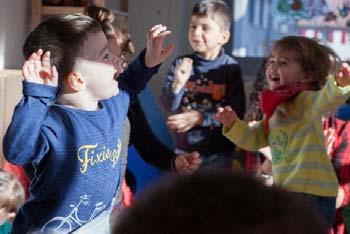 Beschäftigung und Förderung der Kinder Unterstützung beim Aufbau von Schutzfaktoren und