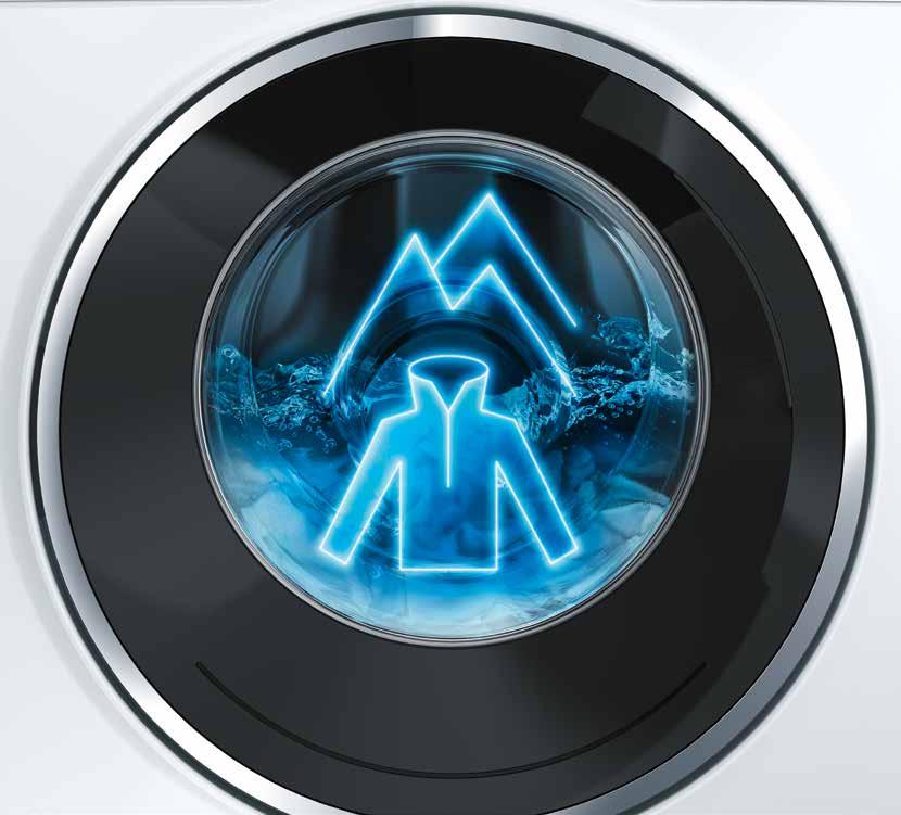 Waschen auf höchstem Niveau. Hochmoderne und effiziente Wäschepflege. Folgende Funktionen sind in allen Waschmaschinen der österreichedition integriert.