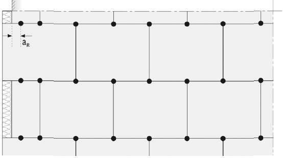 Abbildung 1 3686, 3857 oder 3522 verklebt und statisch relevant verdübelt. Dübelschema: 4 Stück/m² Abbildung 2 3686, 3857 oder 3522 verklebt und statisch relevant verdübelt.