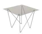 cm Couchtisch "Milano" / Couch table "Milano" Gestell chrom / frame