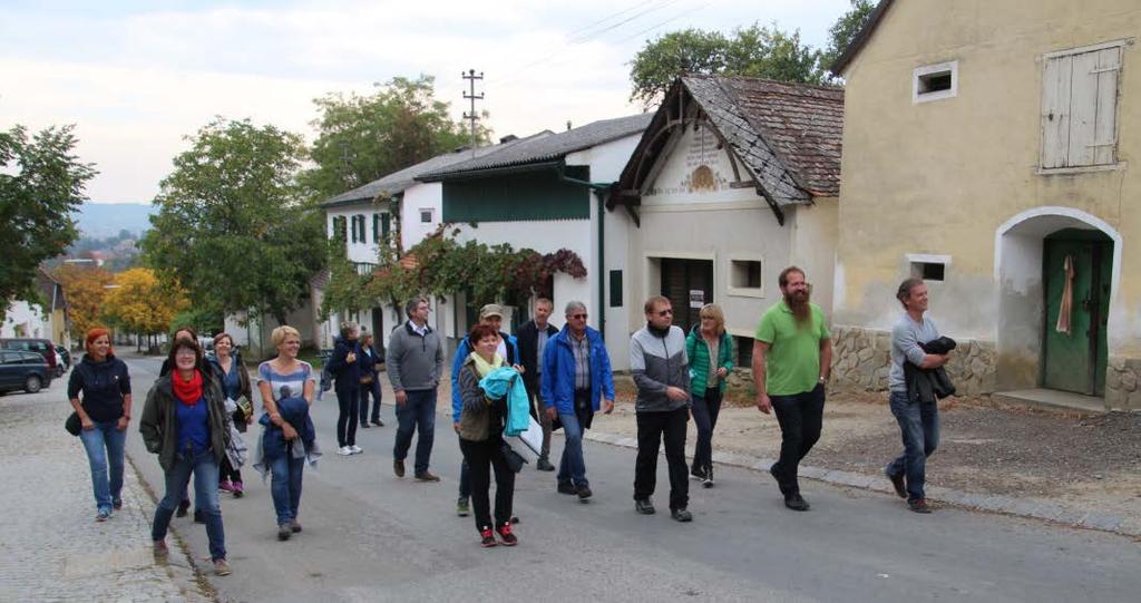 Michael Böck Weingartenwanderungen im Pulkautal (NÖ) Im Pulkautal wurden geführte Wanderungen durch Weingärten und Kellergassen durchgeführt, bei denen WinzerInnen und Weinbau- ExpertInnen die