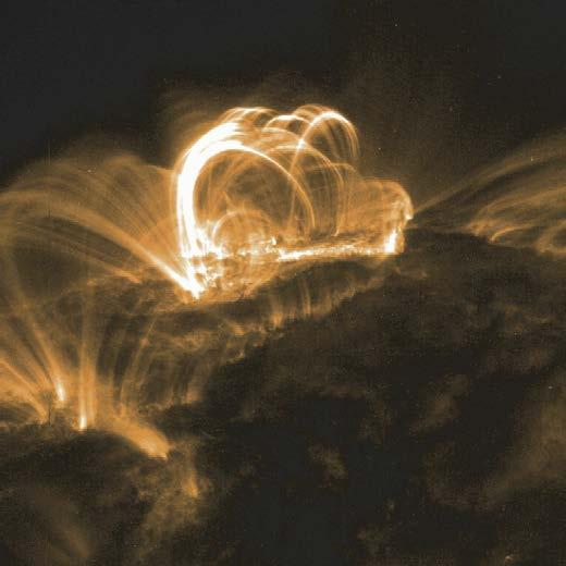 6 1.1. KOSMISCHE STRAHLUNG Abbildung 1.3: Röntgenbild einer Sonneneruption [3].