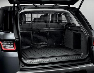 Gepäckraum- / Hundeschutzgitter Volle Höhe Designt, um zu verhindern, dass Gepäck oder Tiere in den Fahrgastinnenraum gelangen.