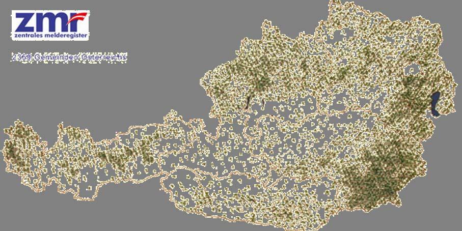 Ausgangslage 2358 Gemeinden von Grameis in Tirol mit 59