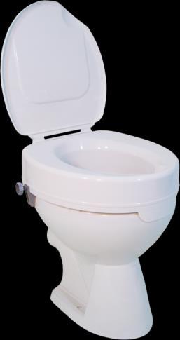 Bad und Toilette Toilettensitzerhöhung Ticco 2G Plus- mit Deckel Toilettensitzerhöhung mit ergonomischer Formgebung Maximale Öffnung mit zwei