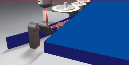 bessere Haftbarkeit Optische Nullfuge zwischen Kante und Platte Erfüllt höchste