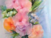 Soft Ölfarbe Blumen Annette Kowalski, Schülerin und enge Vertraute des Künstlers Bob Ross, die unter anderem auch all seine Joy of Painting - Bücher verfasst hat, hat die BOB ROSS Nass-in-Nass