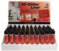 Die Marke Lukas / Inhaltsverzeichnis 3D-Glitter Liner nerchau 3D-Glitter Liner Verkaufsdisplay nerchau Verkaufsdisplay 3D-Glitter Liner 10 Farbtöne 60 Glitter Liner (6 Glitter Liner pro Farbton) Mit