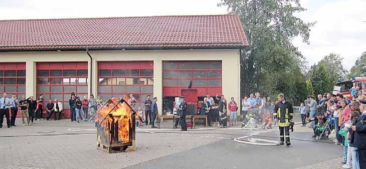 Bastei Anzeiger 9/2018 Gemeindefeuerwehr Feuerwehr feierte 135 Jahre - 24 - Foto: K. Grahle Am Wochenende vom 25.08.