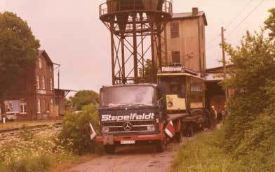 Verein Verkehrsamateure Sommer 1974: Ankauf von 2 Berliner Straßenbahnwagen TM 36 Sonderfahrt in