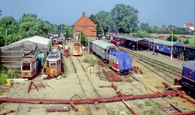 1989-1993: Verein Verkehrsamateure Bau der Straßenbahn-Demonstrationsanlage am