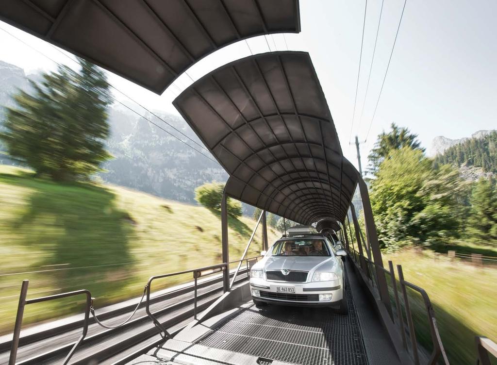 Geschäftsfelder im Detail: Personenverkehr Autoverlad Minderertrag bei Autoverlad Angespannte Tourismussituation im Wallis hat Folgen für Ertrag