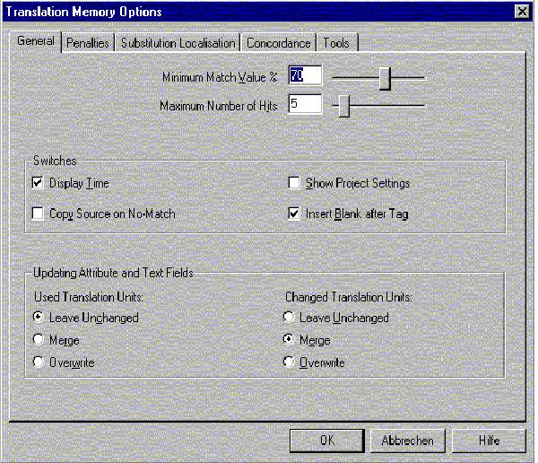 Transcend ist eine PC-Software zur vollautomatischen Übersetzung der Texte ins Englische und aus dem Englischen.