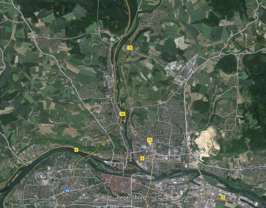 Lage Die Gemeinde Hainsacker gehört zum Stadtbereich Lappersdorf und befindet sich Nordrandlage der Stadt Regensburg.