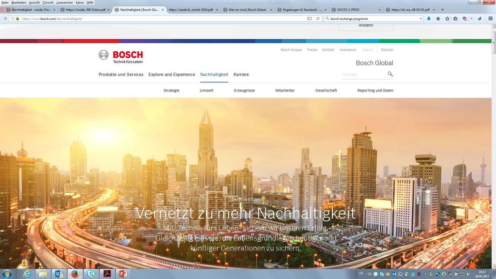 Kommunikation Bosch Zünder