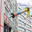 Sikaflex Construction+ zeigt ausgezeichnete Hafteigenschaften auf Beton, Mauerwerk und WDSV-Fassaden ebenso wie auf nicht