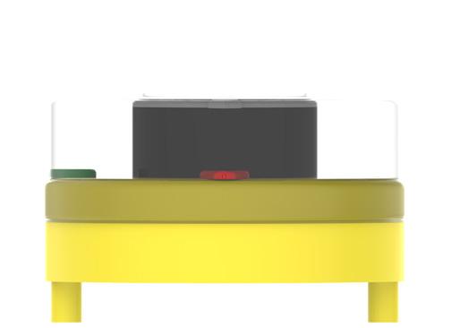 gelb) PE Vierkantaufnahme, 9, PE Zeiger PE Markierungsstecker rot, Z (zu) PA Markierungsstecker grün, A (auf) PA 7