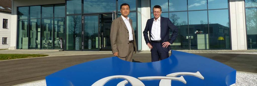 Yasushi Suzuki, Geschäftsführer OSG Deutschland und Stefan Dillmann, Marketingleiter OSG und Geschäftsführer WEXO sehen diese Partnerschaft aus unterschiedlichen Gründen als zwingend notwendig.