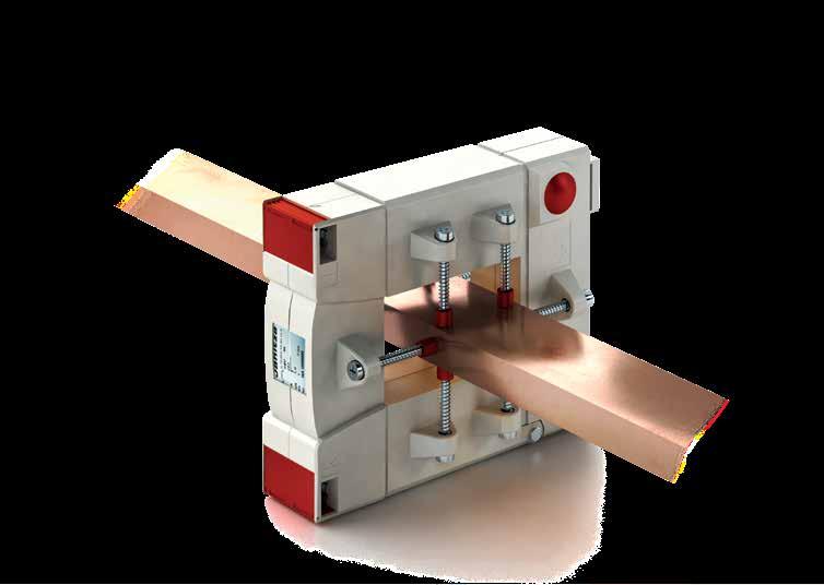 Teilbare Stromwandler Kompakt, teilbar und sicher Kern auf Knopfdruck teilbar Ideal zum nachträglichen Einbau in bestehende Anlagen Einfache und sichere Anbringung Stromwandler verrastet hörbar Durch