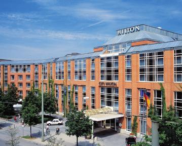 Modernisierung im laufenden Betrieb Auch das schönste Hotel kommt einmal in die Jahre. Das Hilton Munich City wurde 1989 eröffnet und befindet sich seit 1998 im Bestand von Union Investment.