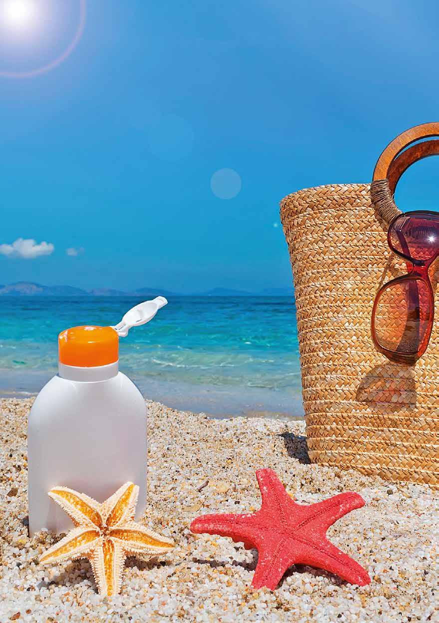 Sonne und Sonnenempfindlichkeit Schwitzen und Psoriasis Wandern, Strand oder Städtetour, beim Sommerurlaub bleibt das Schwitzen in der Regel nicht aus.