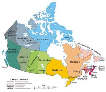 Die ethnische Struktur der kanadischen Bevölkerung Herkunft Anteil in % Das politische System Absolut in Mio. Kanada ist eine parlamentarische Demokratie mit einer langen föderalen Tradition.